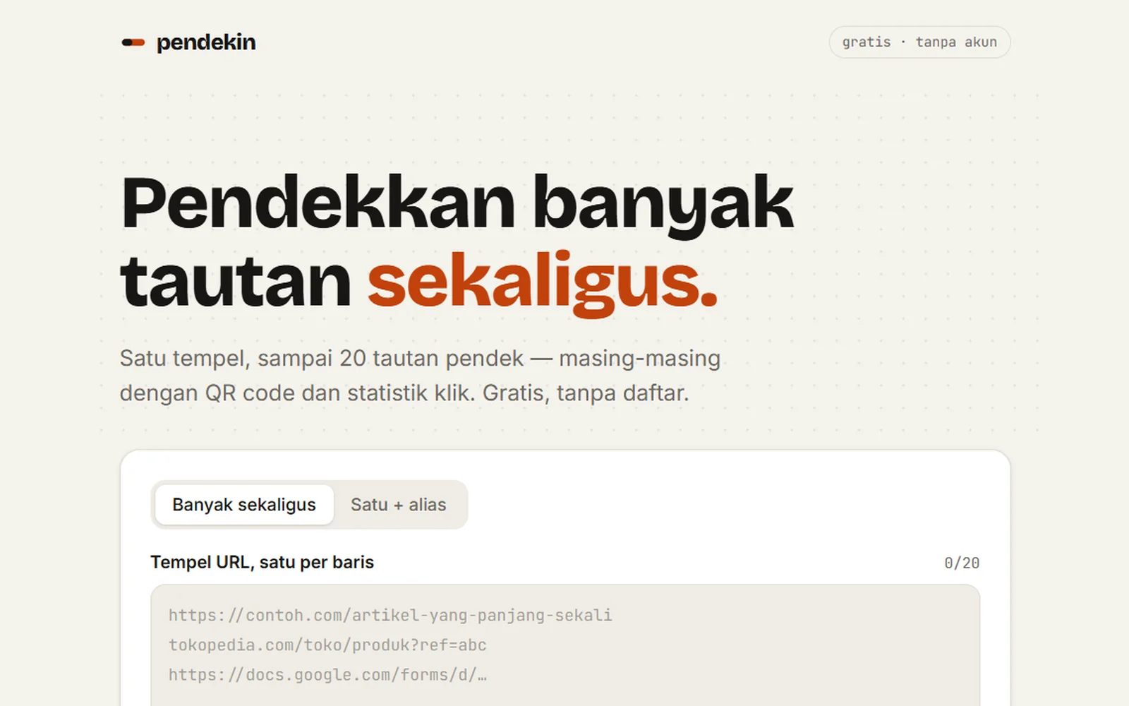 Pendekin